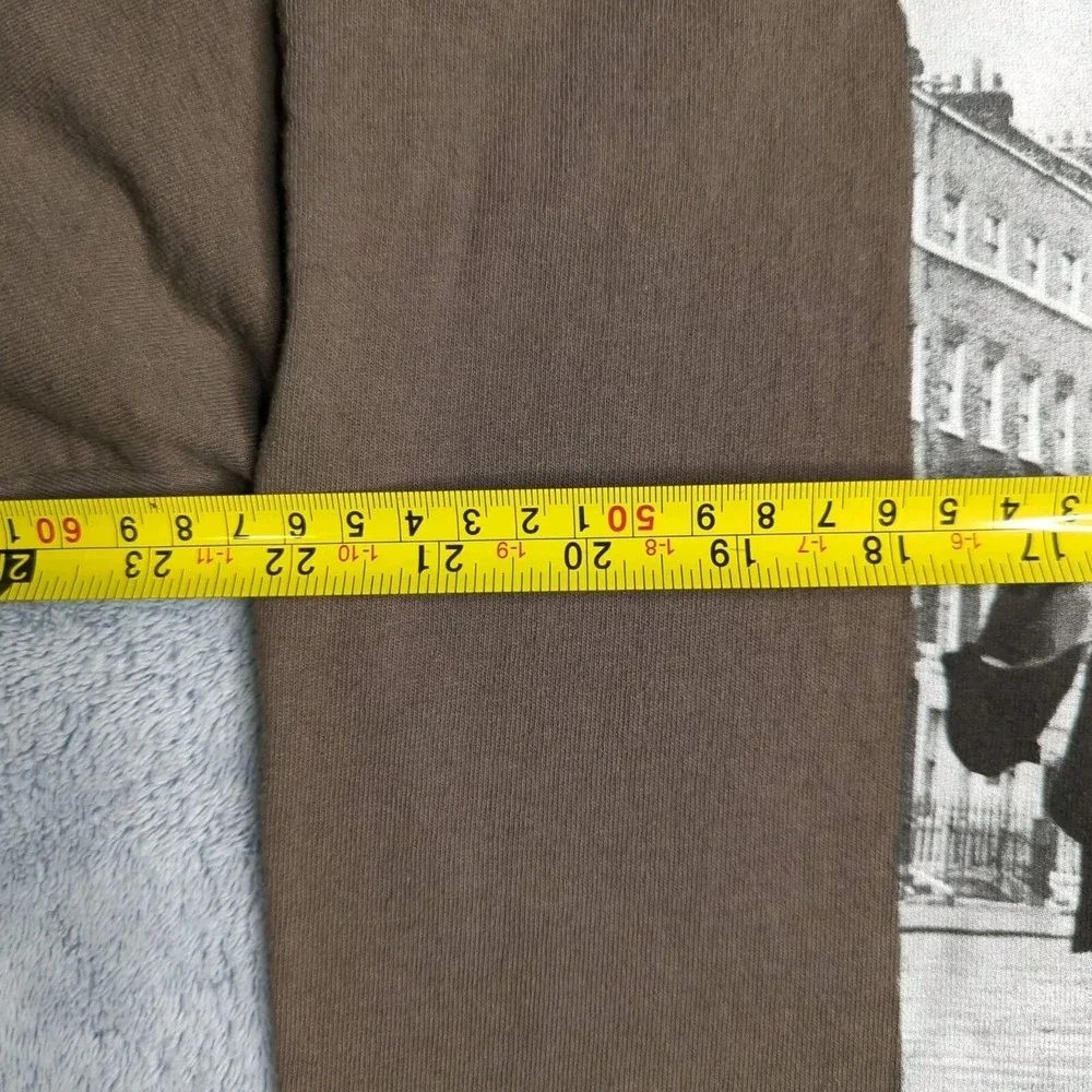 The Beatles Licensed By Apple 2015 Mens XL T-Shirt Brown 100% Cotton USA Made